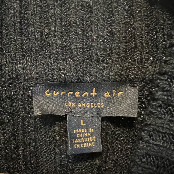 Black Puff Sleeve Sweater - Picture 3 of 4